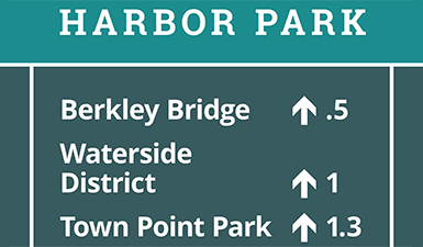 Elizabeth River Trail Print Collateral