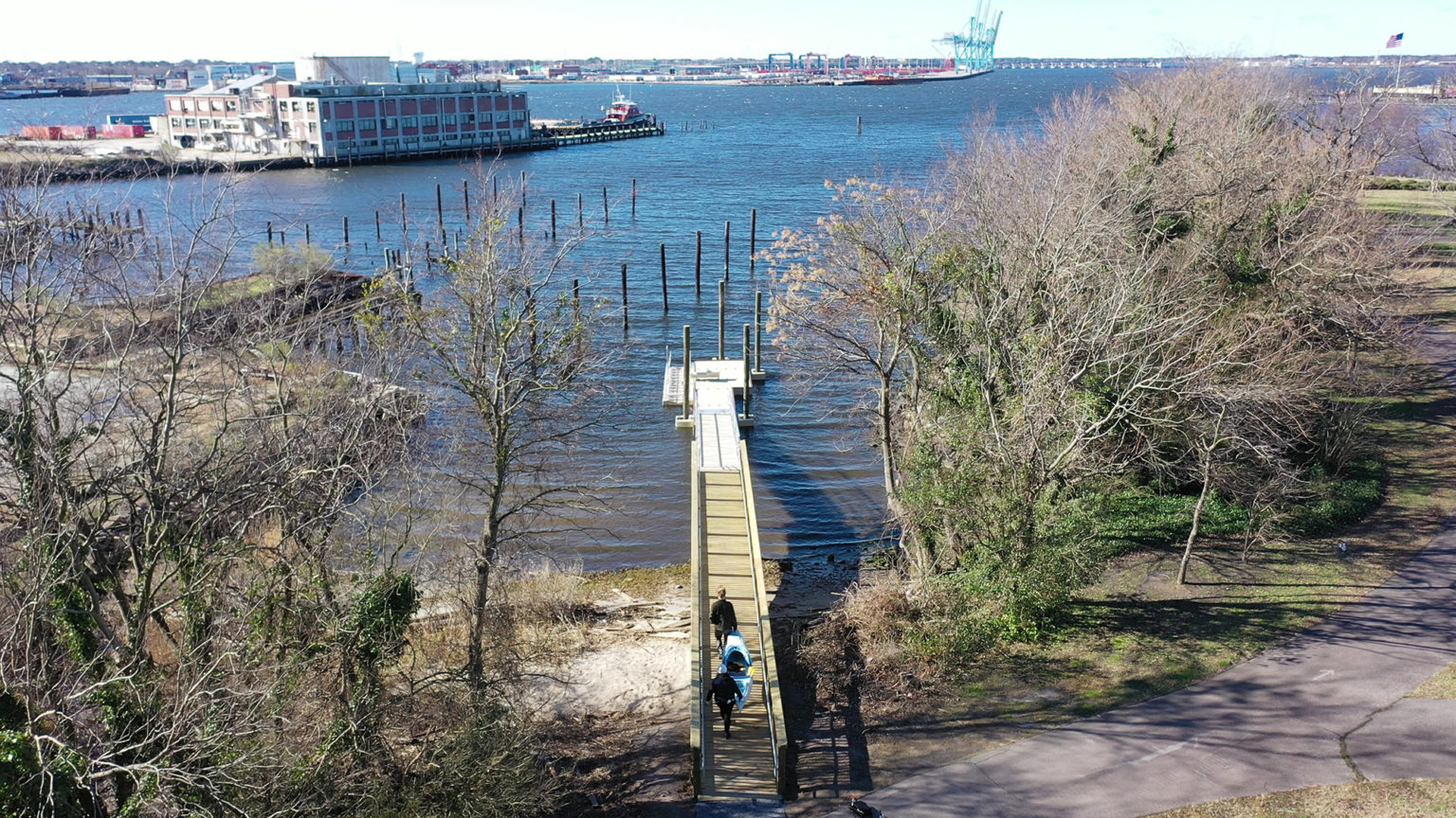 Civic_ERT_Plum Point Park Trailhead_Kayak Launch Drone Crop 2 2000