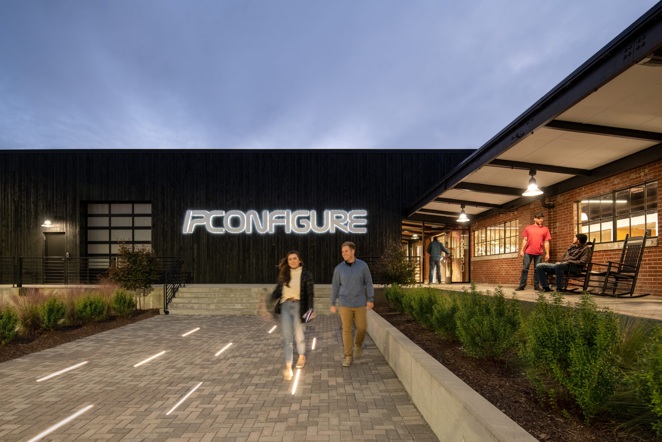 00 HERO Commercial IPConfigure Entrance Dusk