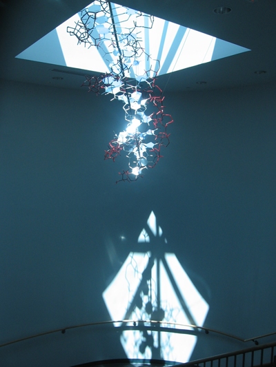 00 HERO Fabrication Cape Henry DNA Sculpture