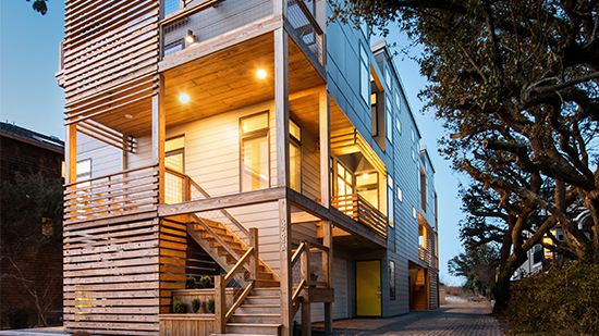 00 HERO Residential Pantone   Chicks Beach Duplex Professional Exterior Front Detail