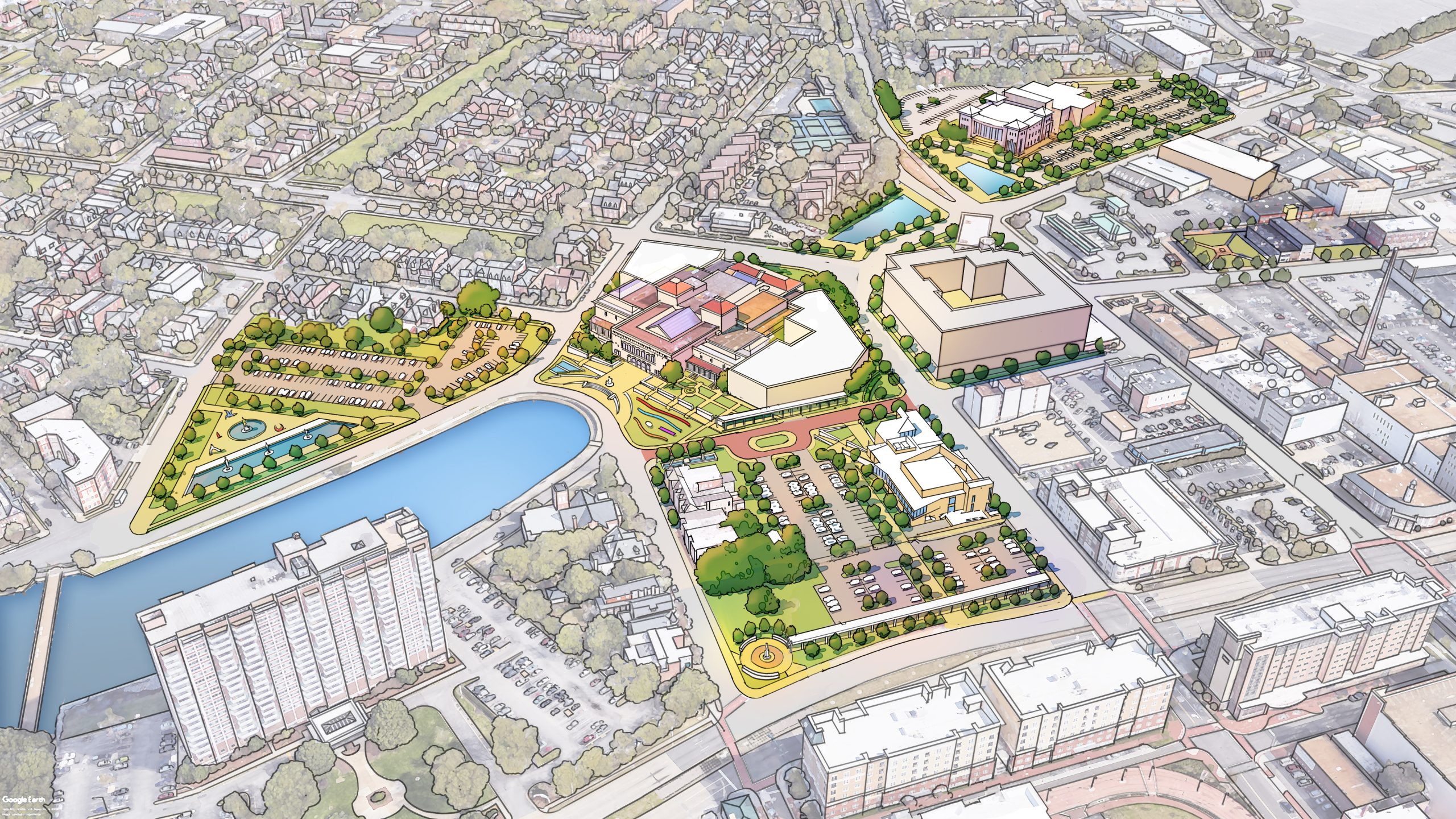 Architectural; Illustration; Rendering; Sketch; Watercolor; Skibba; Zanetta