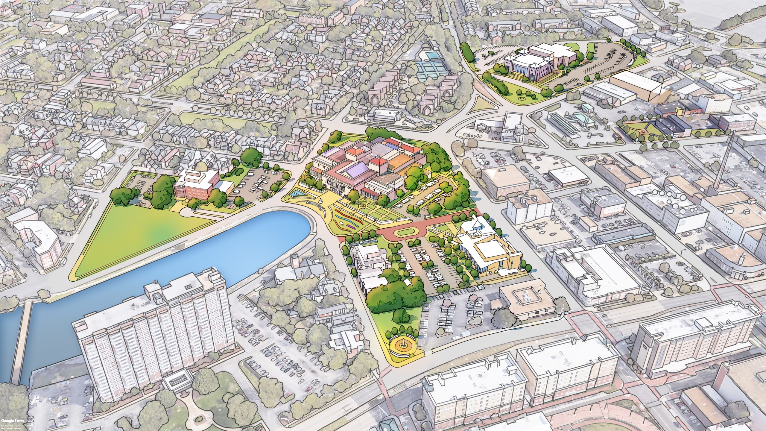 Architectural; Illustration; Rendering; Sketch; Watercolor; Skibba; Zanetta