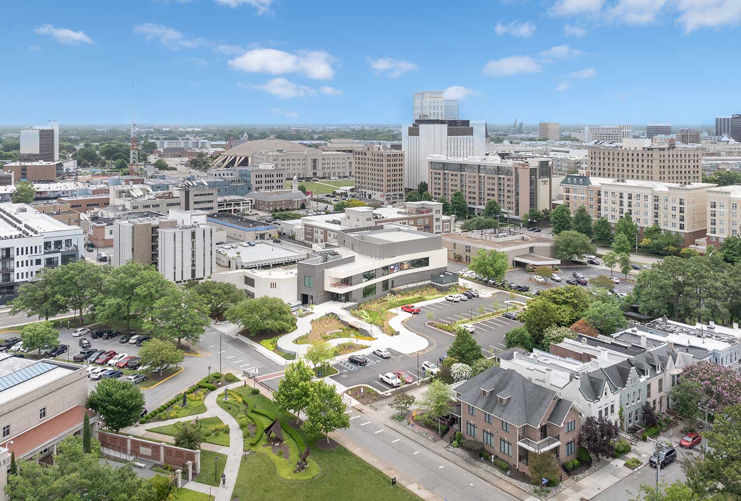 NEW CIVIC ChryslerGlassStudio Exterior BirdsEye Context Update