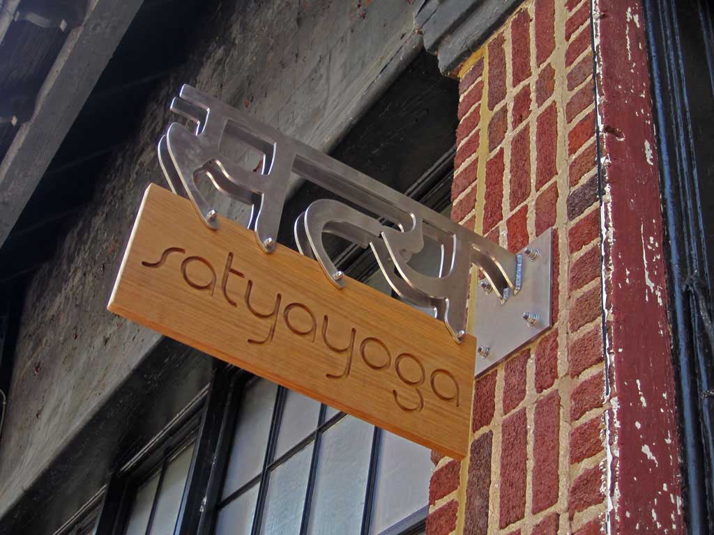  HERO Fabrication Satya Yoga Exterior Sign
