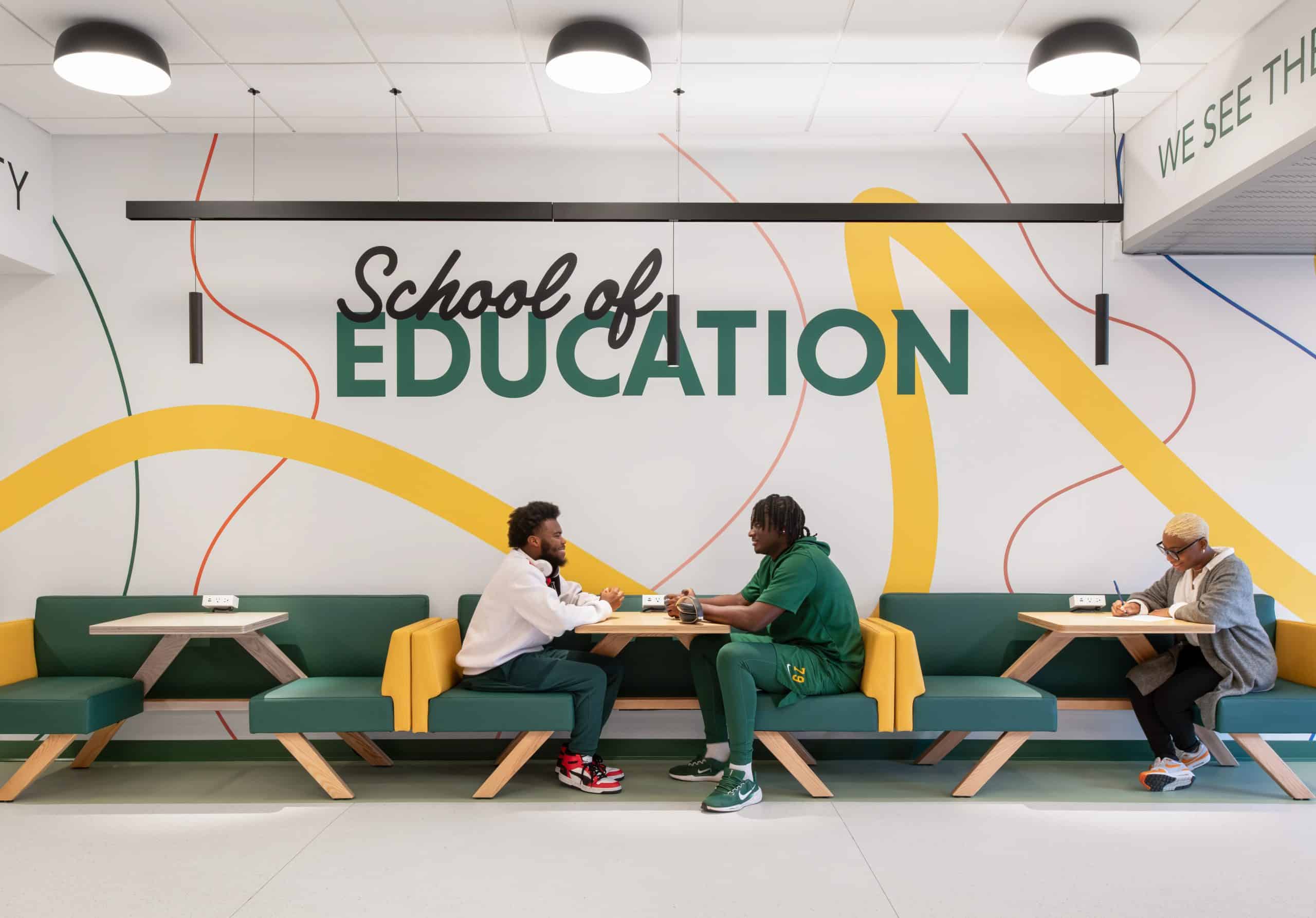 HigherEd NSU BozemanHall SchoolOfEducation Seating