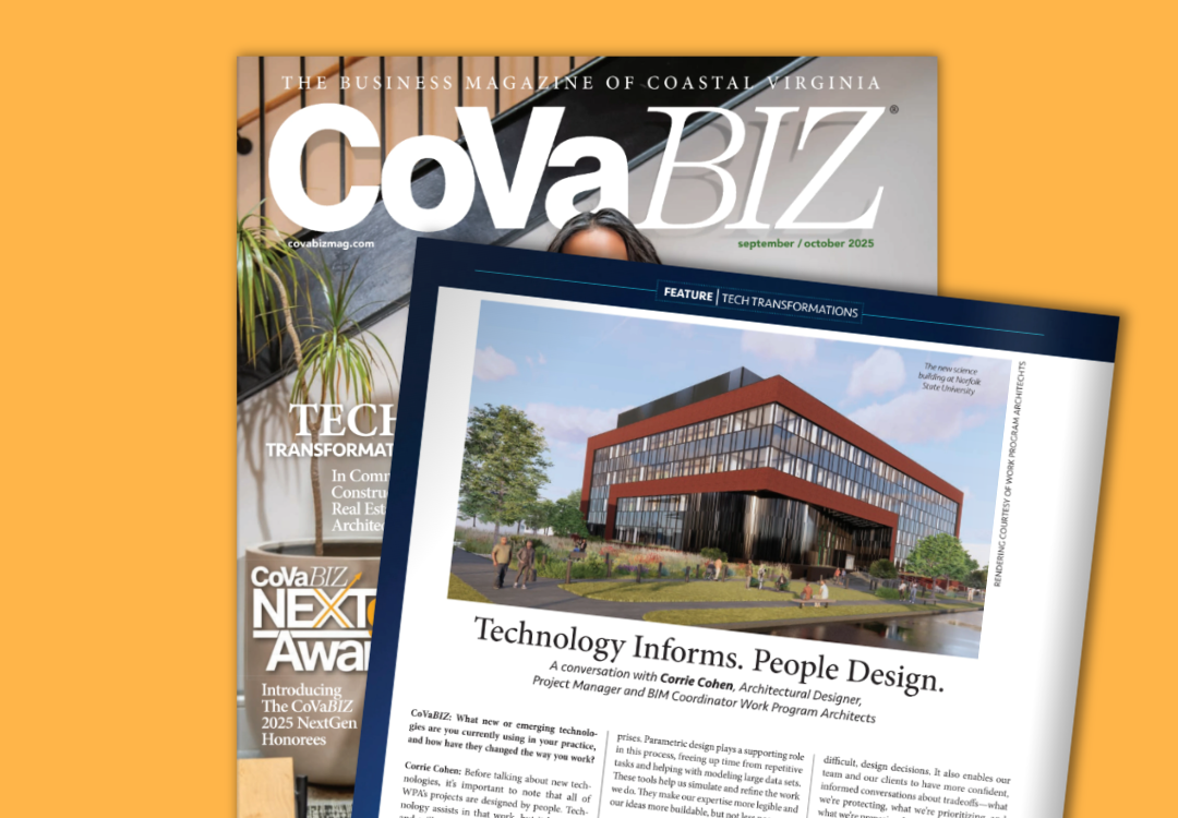 CoVaBiz Talks Architectural Tech with WPA’s Corrie Cohen
